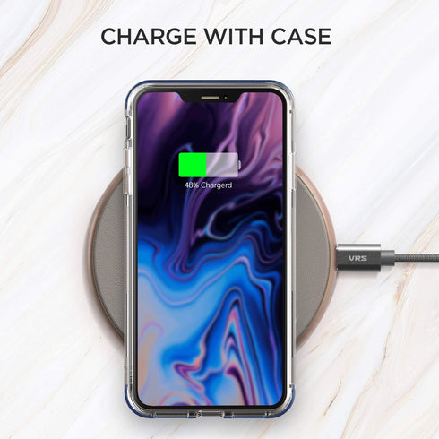 VRS Design iPhone XS Max case cover Crystal Bumper